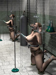 Masters have no mercy to their slave girls!
