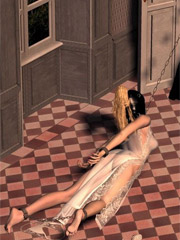 Blode slave girl forsed t oremove her panties!