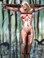 Some torture and wacking does not hurt her! or does it? see for yourself!